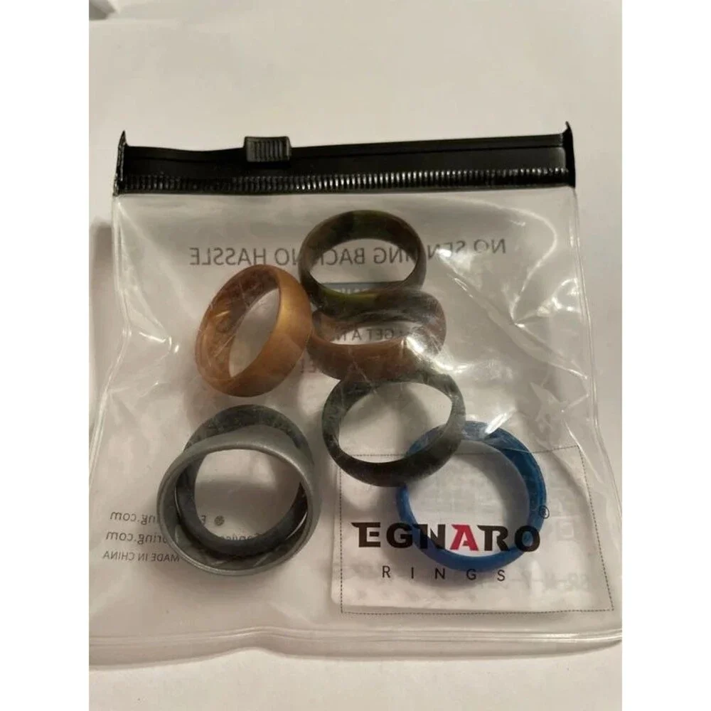 Silicone Workout Rings Men’s Women’s size 16